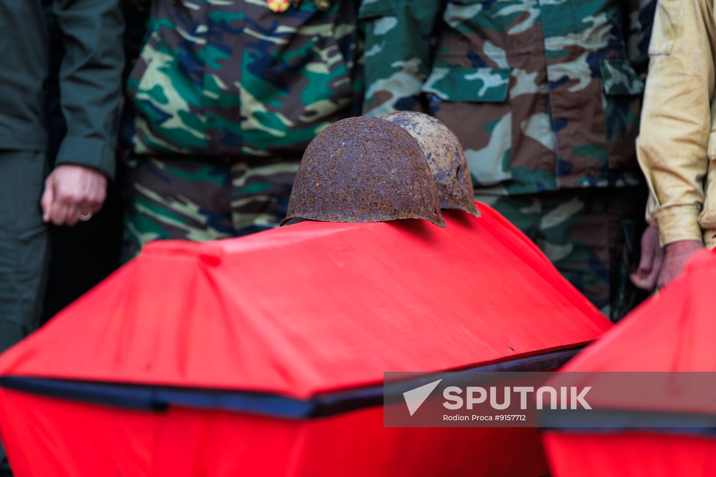 Moldova WWII Red Army Soldiers Reburial