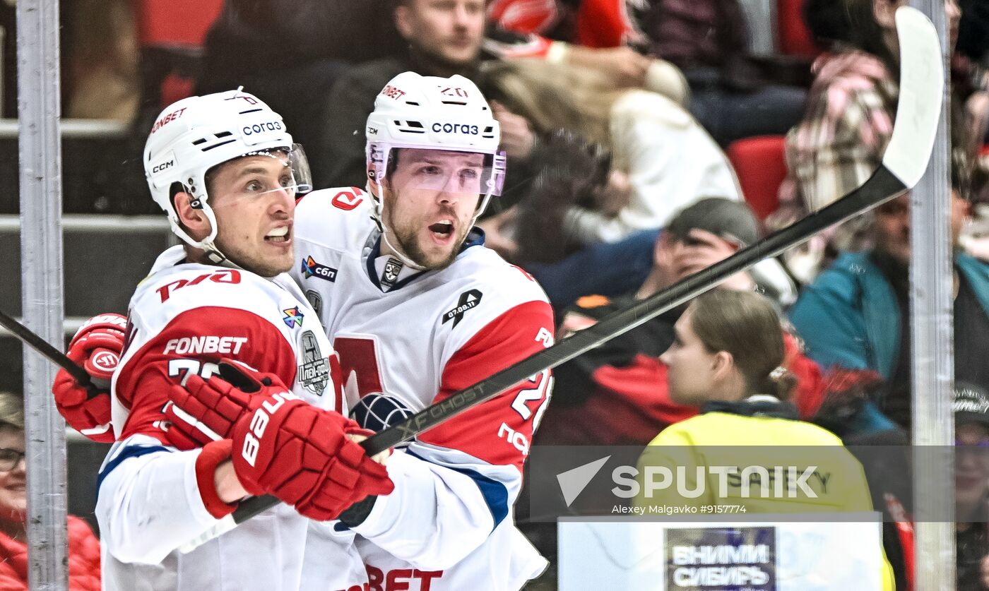 Russia Ice Hockey Kontinental League Avangard - Lokomotiv