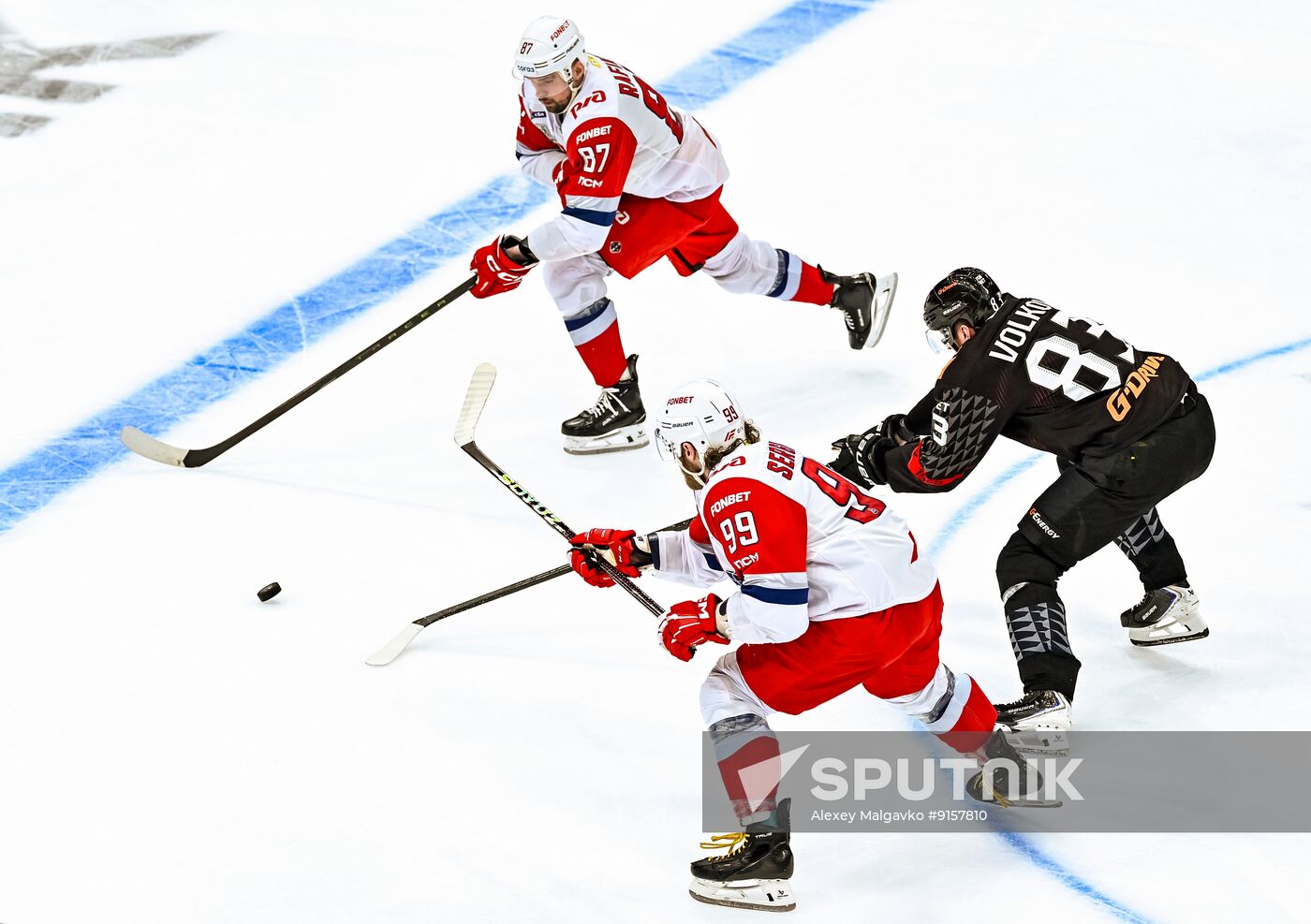 Russia Ice Hockey Kontinental League Avangard - Lokomotiv