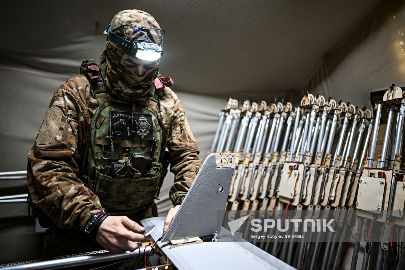 Russia Ukraine Military Operation Akhmat Special Forces