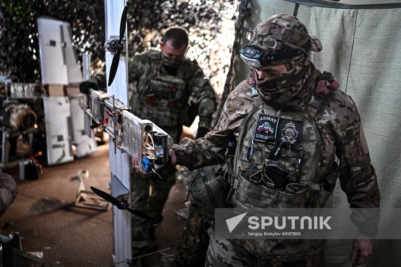 Russia Ukraine Military Operation Akhmat Special Forces