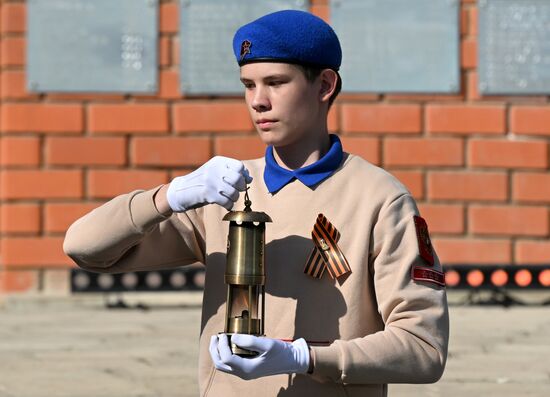 Russia WWII We Keep Flame of Victory Campaign