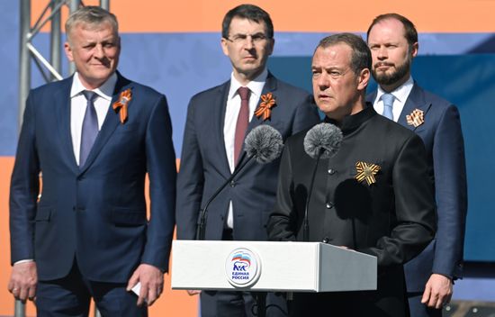 Russia Medvedev Central Federal District