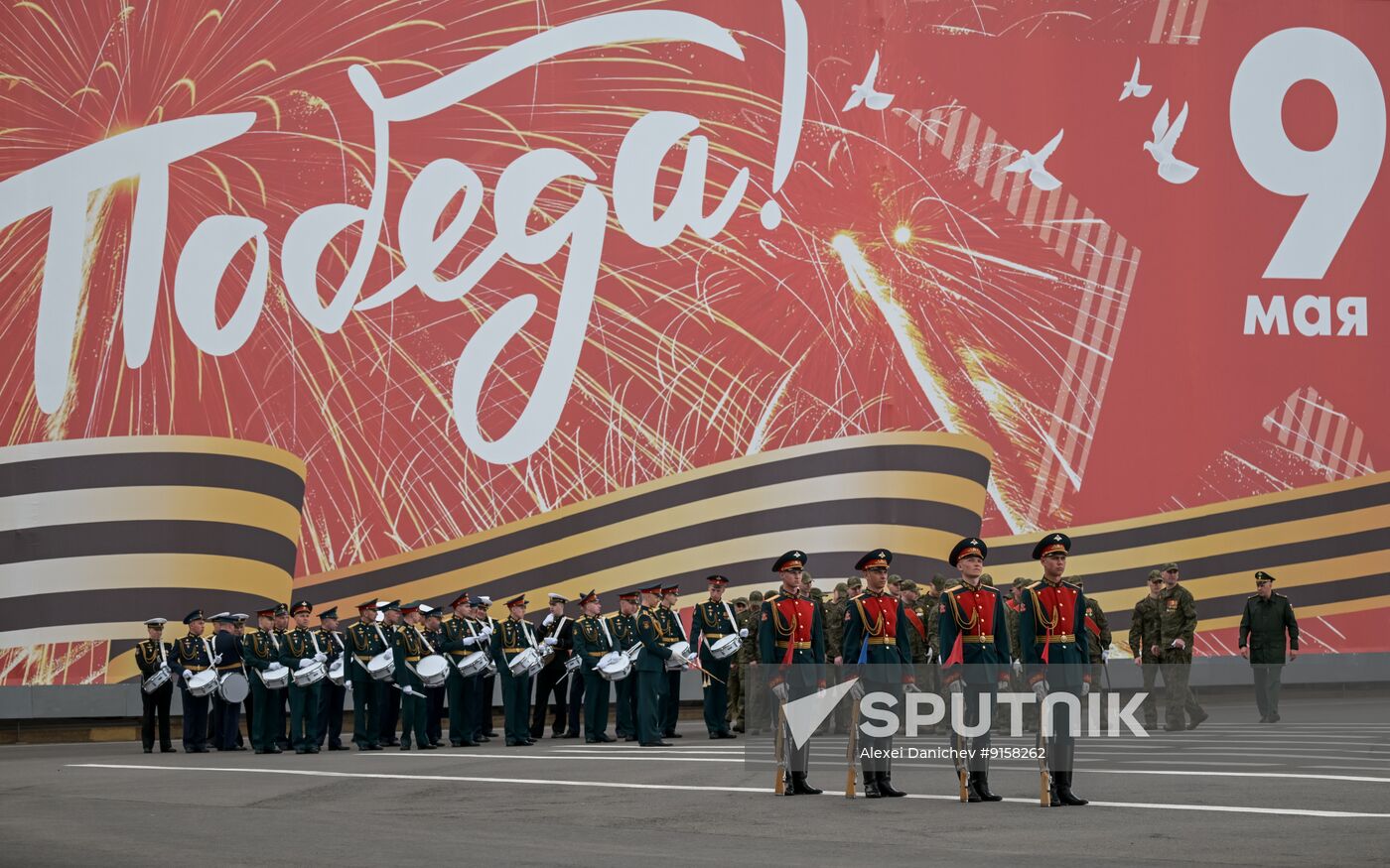 Russia WWII Victory Parade Rehearsal