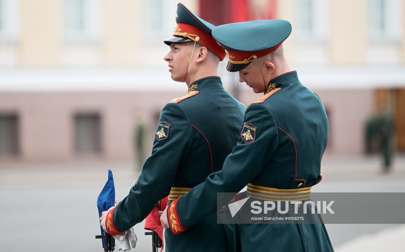 Russia WWII Victory Parade Rehearsal