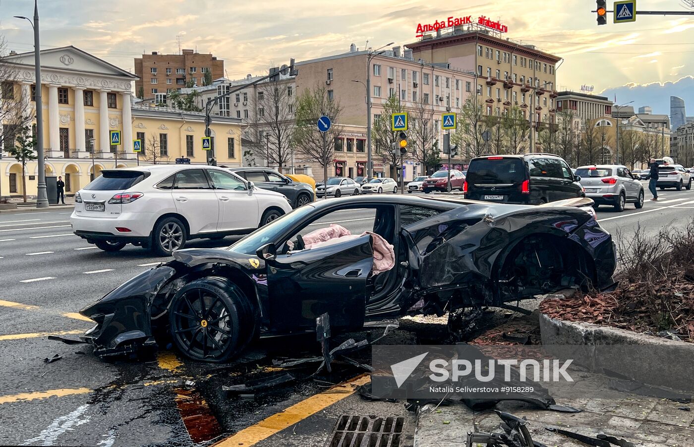 Russia Rapper Car Accident