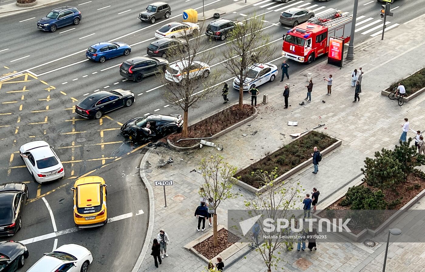 Russia Rapper Car Accident