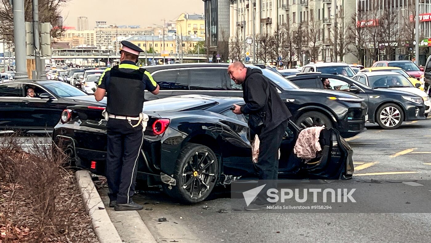 Russia Rapper Car Accident