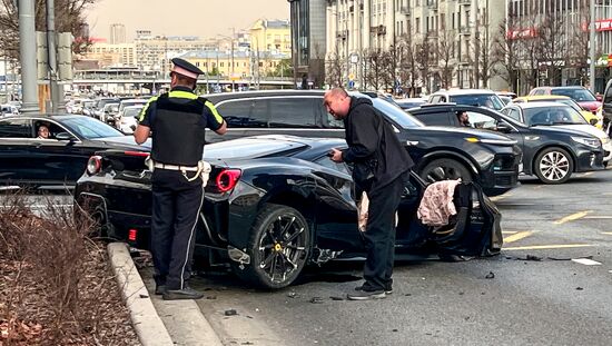 Russia Rapper Car Accident