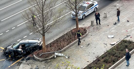 Russia Rapper Car Accident