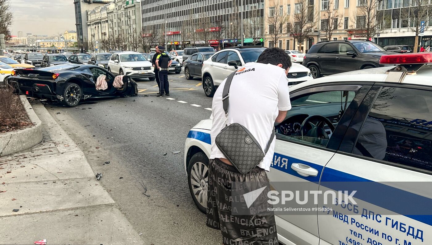 Russia Rapper Car Accident