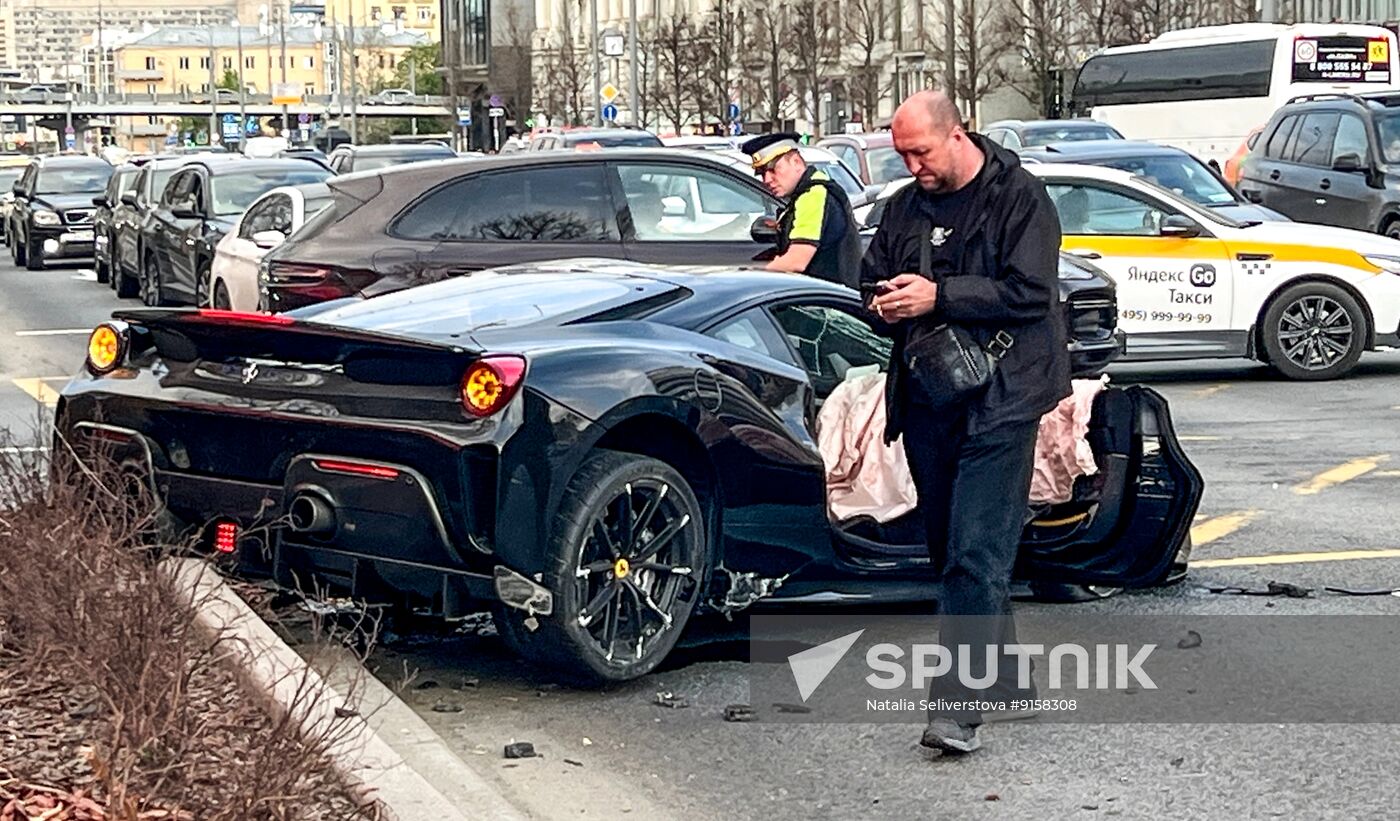 Russia Rapper Car Accident