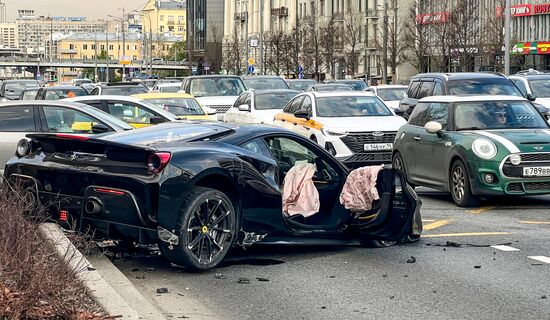 Russia Rapper Car Accident