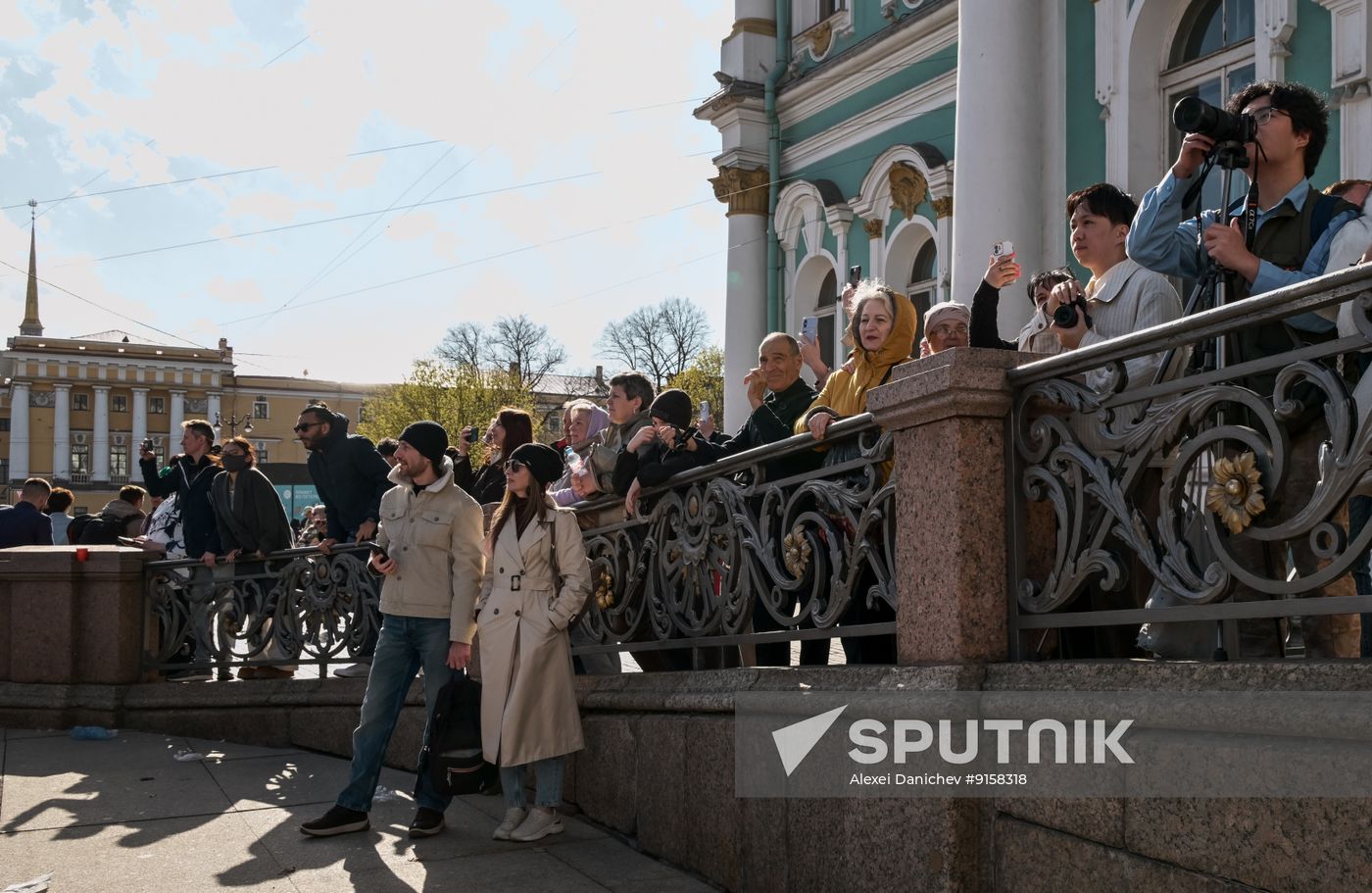 Russia WWII Victory Parade Rehearsal