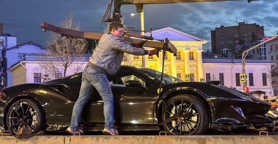 Russia Rapper Car Accident