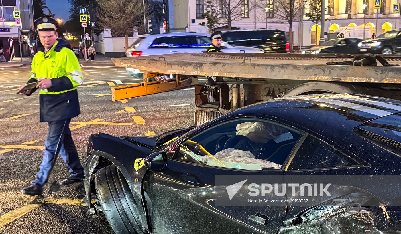 Russia Rapper Car Accident