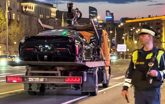 Russia Rapper Car Accident