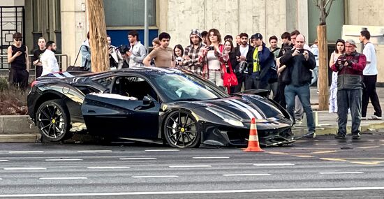 Russia Rapper Car Accident