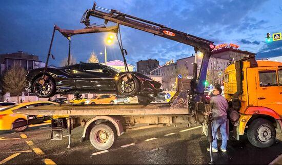 Russia Rapper Car Accident