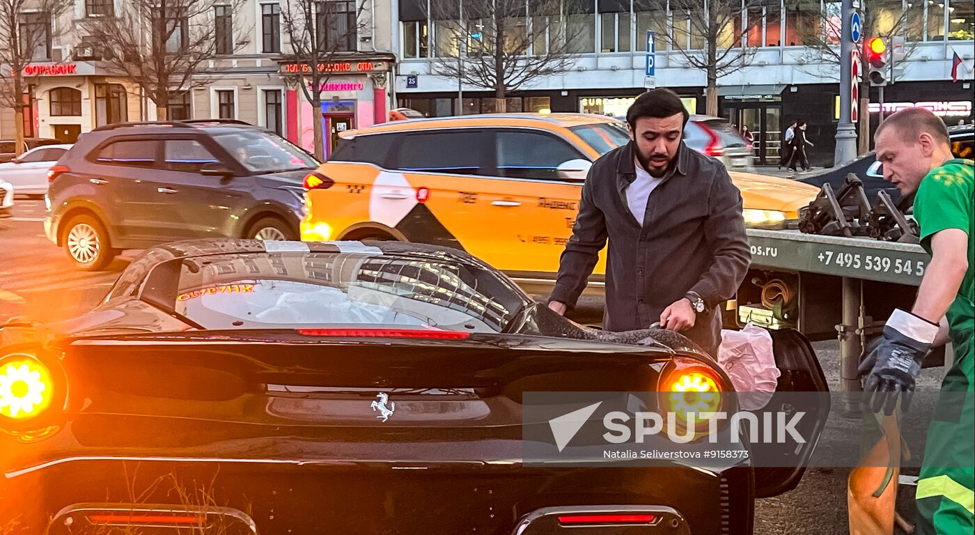 Russia Rapper Car Accident