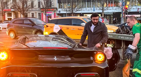 Russia Rapper Car Accident