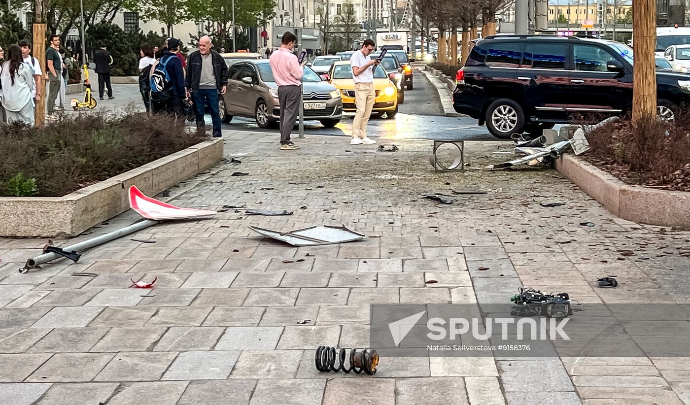 Russia Rapper Car Accident