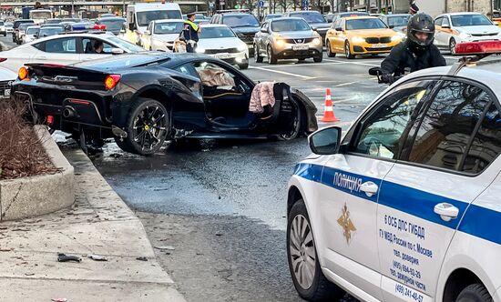 Russia Rapper Car Accident