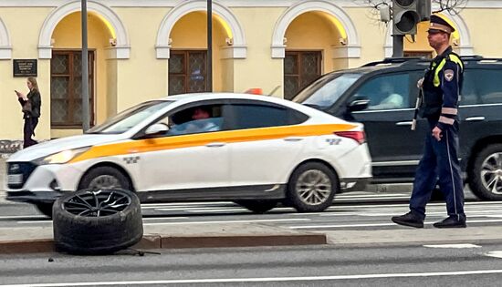Russia Rapper Car Accident