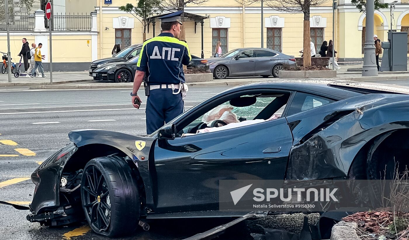 Russia Rapper Car Accident