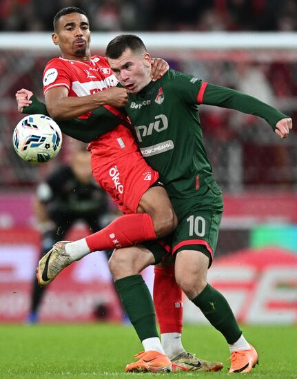 Russia Soccer Premier-League Spartak - Lokomotiv