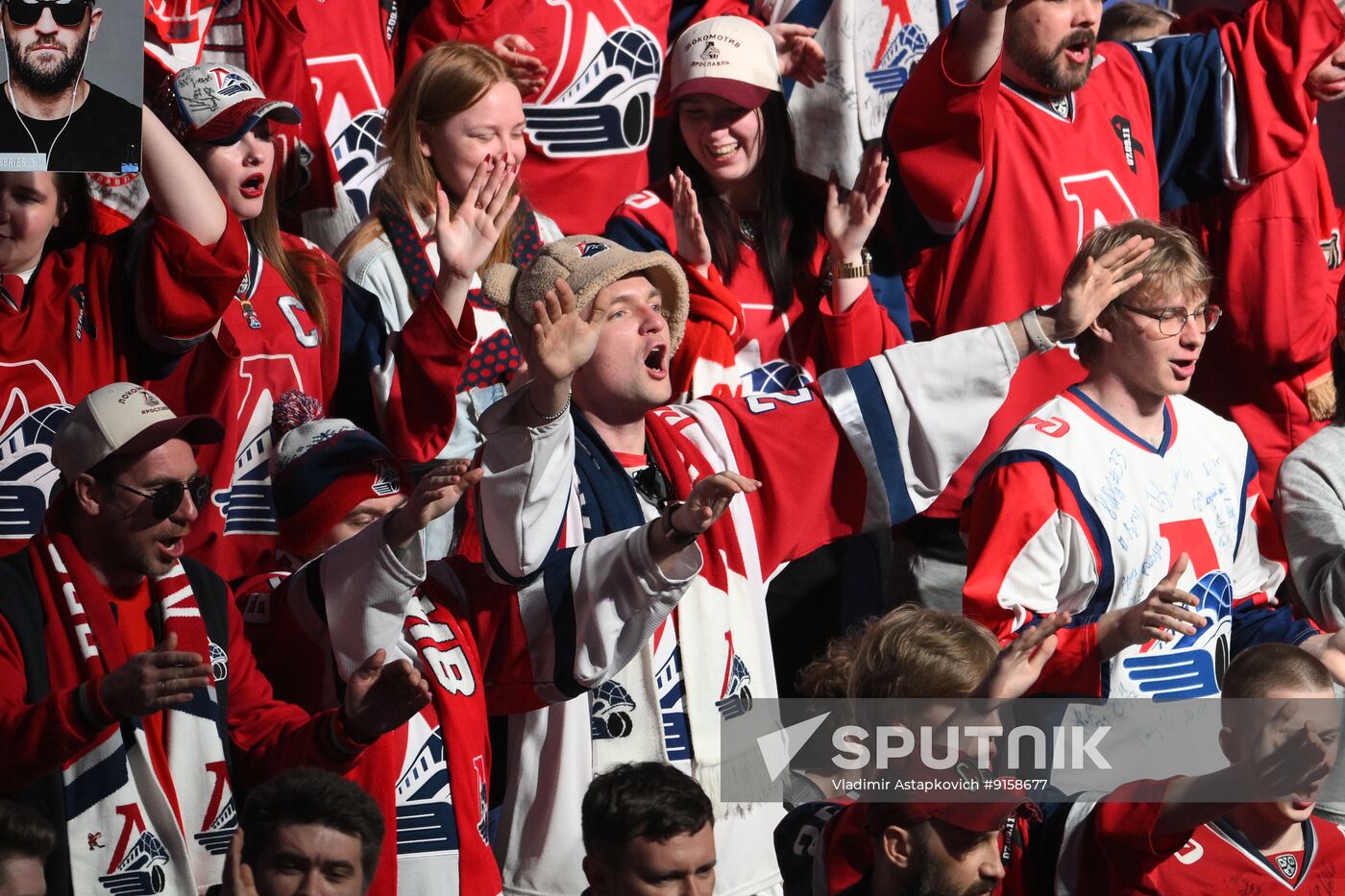 Russia Ice Hockey Kontinental League Lokomotiv - Avangard