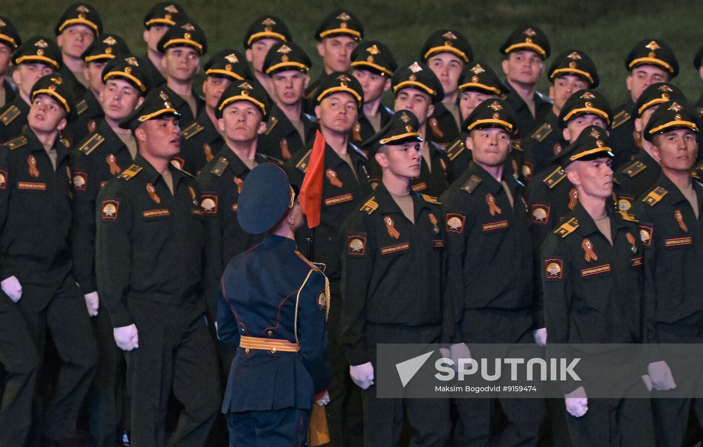 Russia Regions WWII Victory Parade Rehearsal