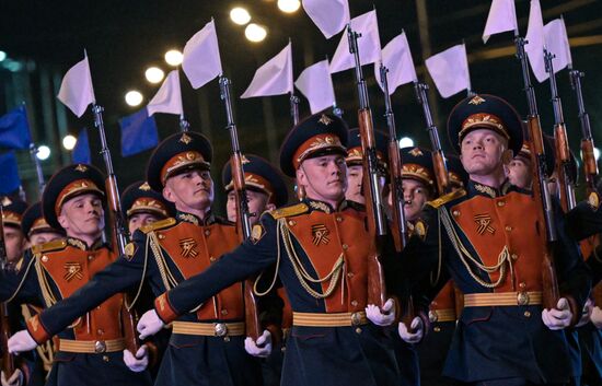 Russia Regions WWII Victory Parade Rehearsal