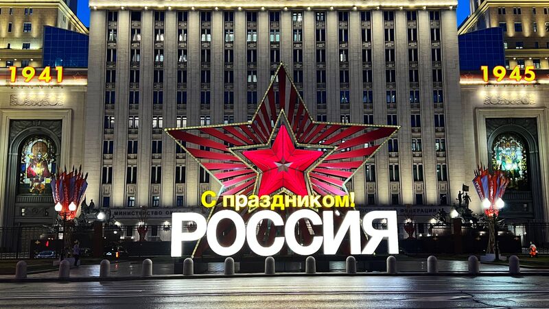 Russia WWII Victory Day Preparations