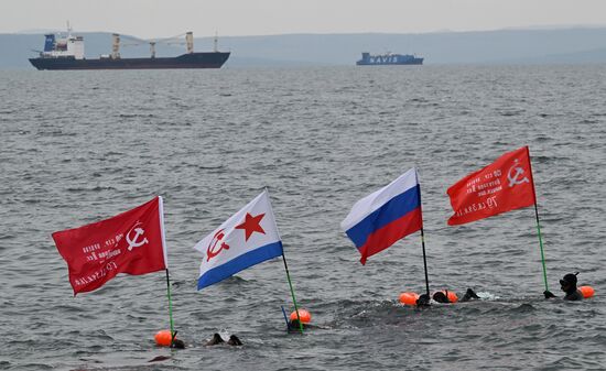 Russia WWII Victory Swim Campaign