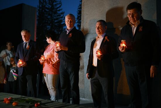 Russia WWII Memory Candle Campaign