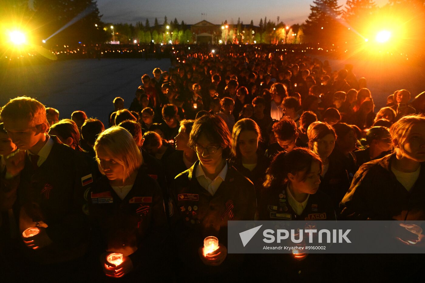Russia WWII Memory Candle Campaign