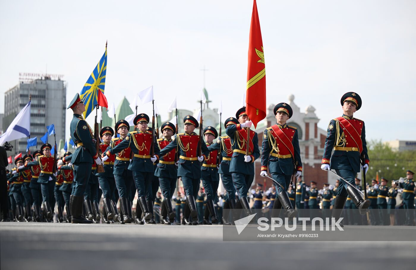 Russia Regions WWII Victory Day Parade