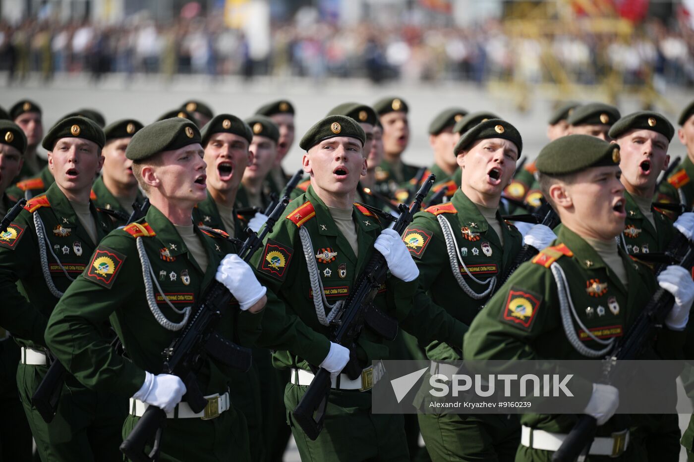 Russia Regions WWII Victory Day Parade