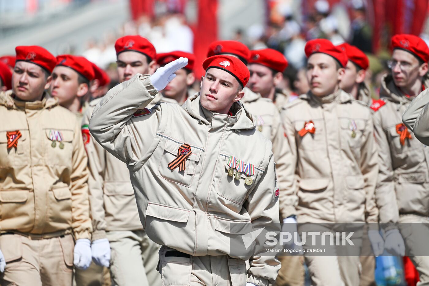 Russia Regions WWII Victory Day Parade