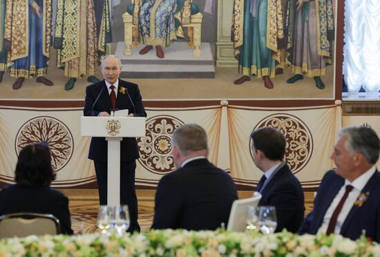 Russia WWII Victory Day Foreign Delegations Reception