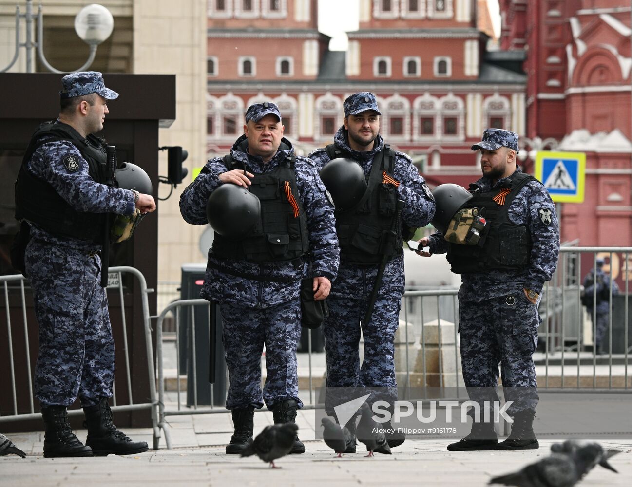 Russia WWII Victory Day Security