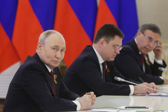 Russia Putin Foreign Delegations