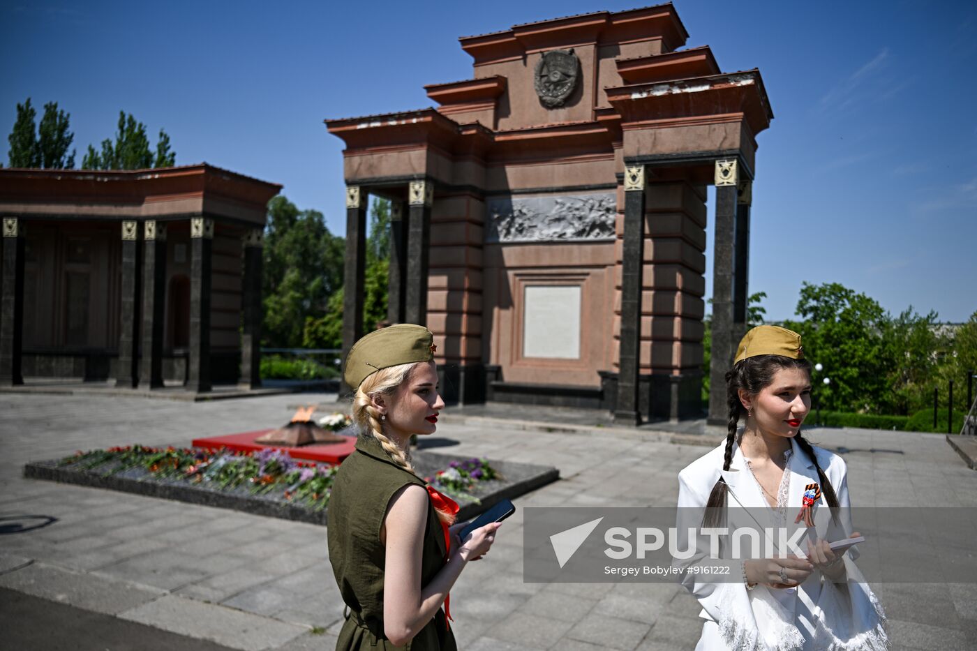 Russia Regions WWII Victory Day Celebrations