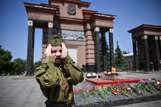 Russia Regions WWII Victory Day Celebrations