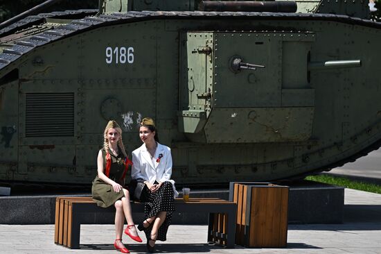 Russia Regions WWII Victory Day Celebrations