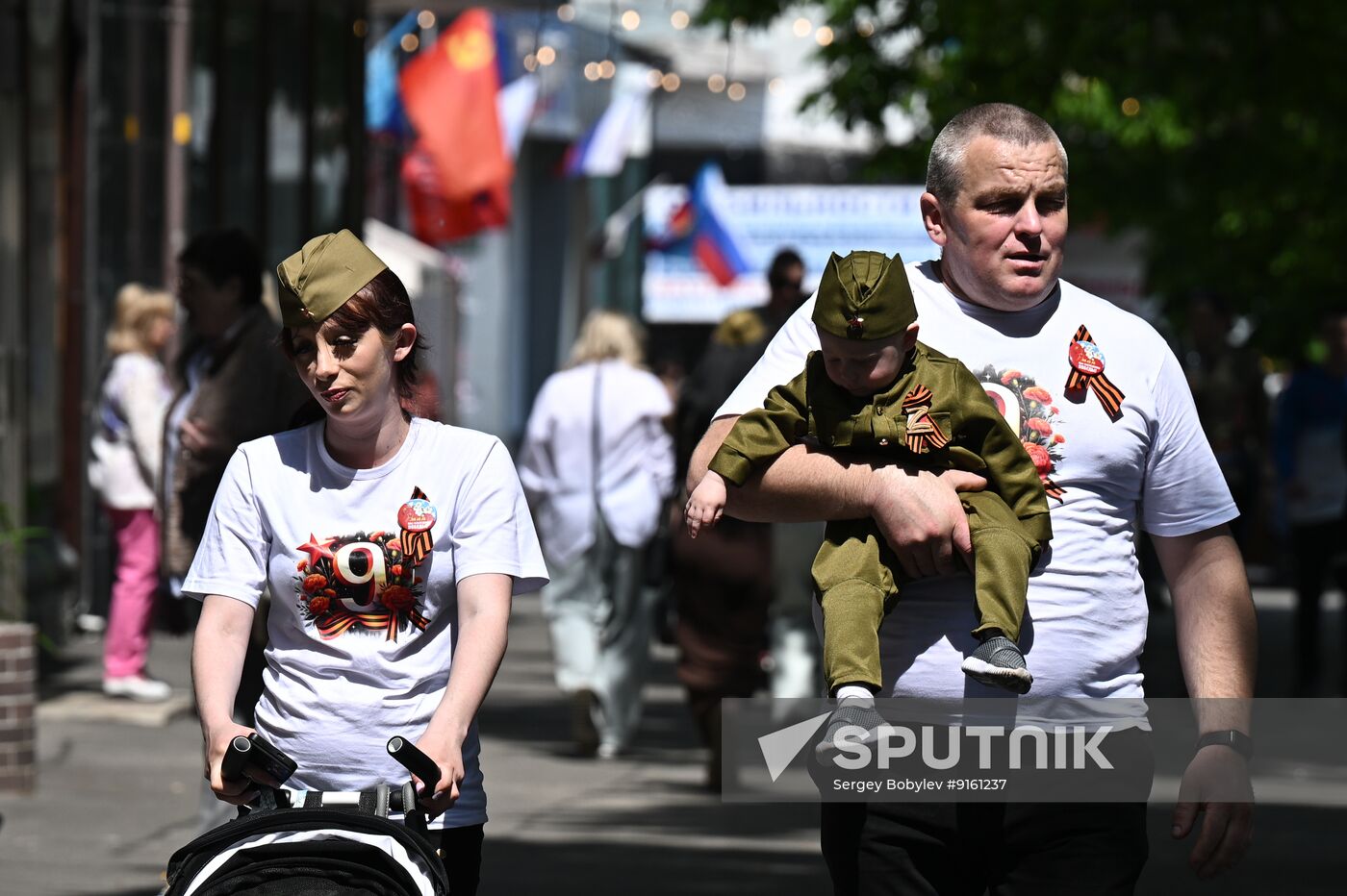 Russia Regions WWII Victory Day Celebrations