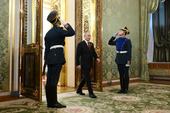 Russia Putin Foreign Delegations