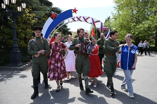 Russia Regions WWII Victory Day Celebrations