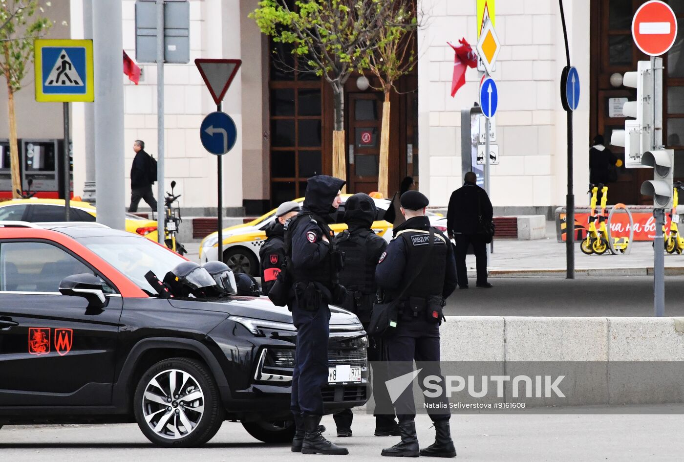 Russia WWII Victory Day Security